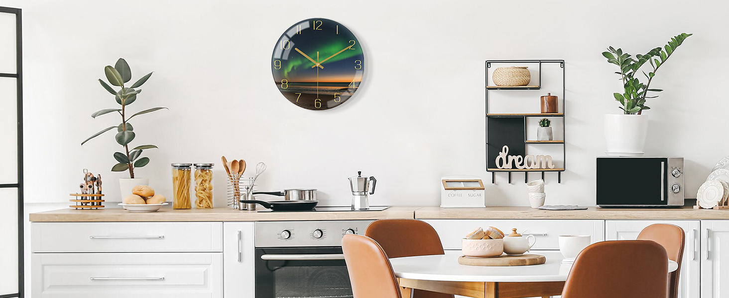 kitchen wall clock decorative