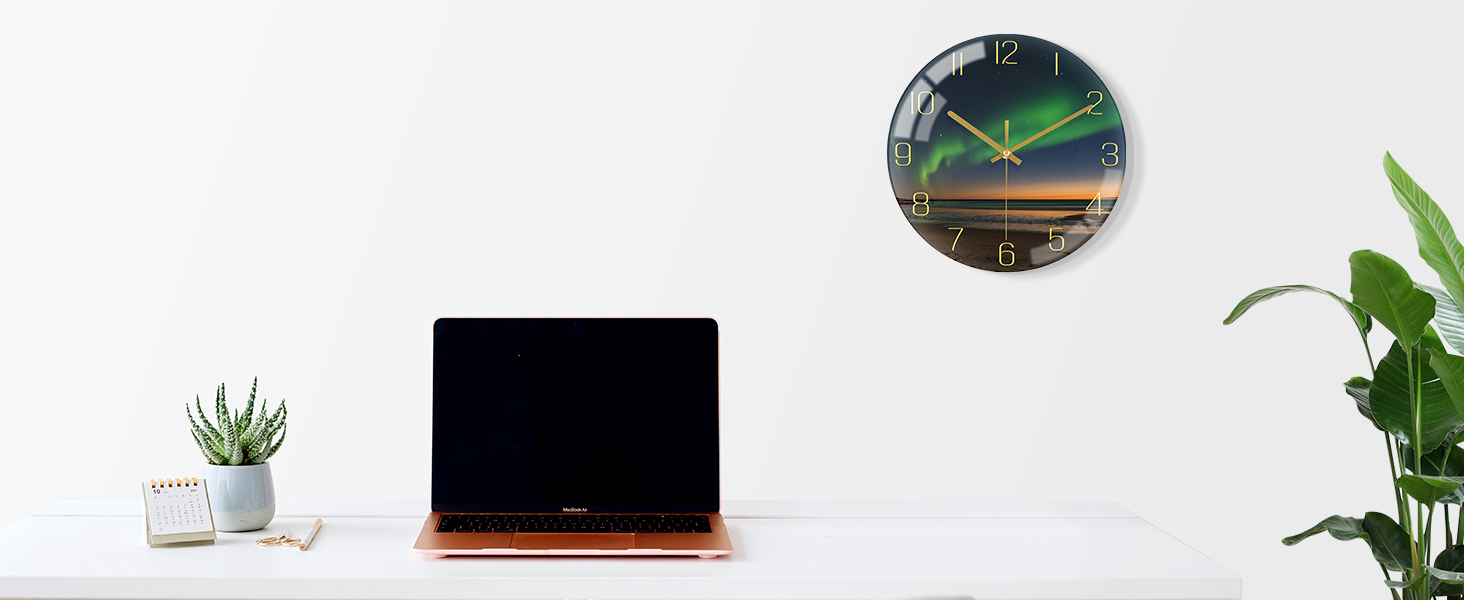 study room office wall clock