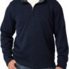 Men's Long Sleeve Fleece Quarter-Zip