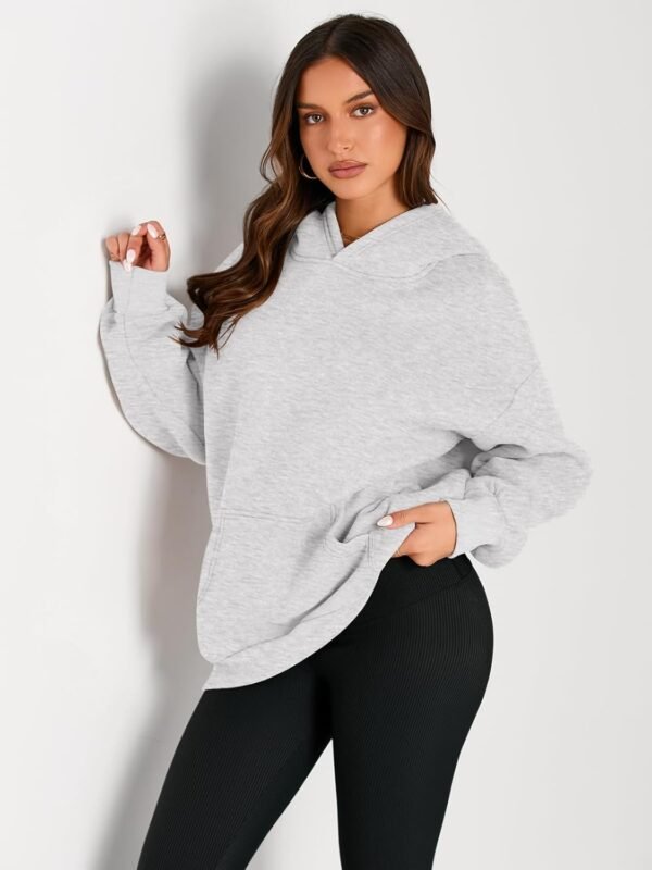 Women's Oversized Hoodies Fleece Sweatshirts Fall Fashion Pullover Sweaters Winter Clothes