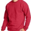 Men's Ecosmart Fleece Sweatshirt. Pullover Crewneck Sweatshirt. Big & Tall. 1 or 2 Pack
