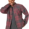 Men's Long Sleeve Sherpa Lined Shirt Jacket