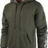 Men's Camo Outfitter Fleece Hoodie Pullover Long Sleeve Casual Sweatshirt with Pocket