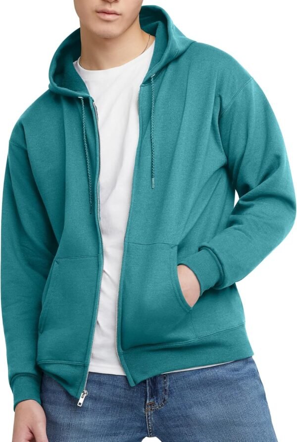 4f8c510c54884a4880fc510eae74dc5e Mens Zip-up Hoodie. Ecosmart Fleece Full-zip Hoodie for Men. Hooded Sweatshirt