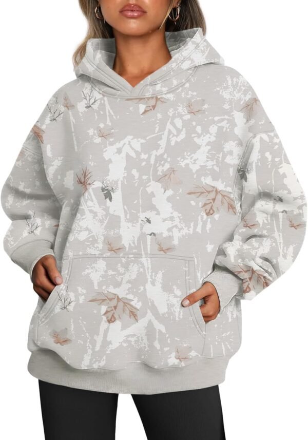 Women's Oversized Hoodies Fleece Sweatshirts Fall Fashion Pullover Sweaters Winter Clothes