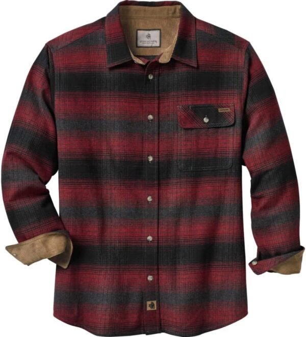 Legendary Whitetails Men's Flannel Shirt Long Sleeve Button Down 100% Cotton