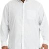 Men's Big and Tall Long-Sleeve Traveler No-Iron Button-Front Shirt