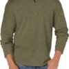 Men's Long Sleeve Fleece Quarter-Zip