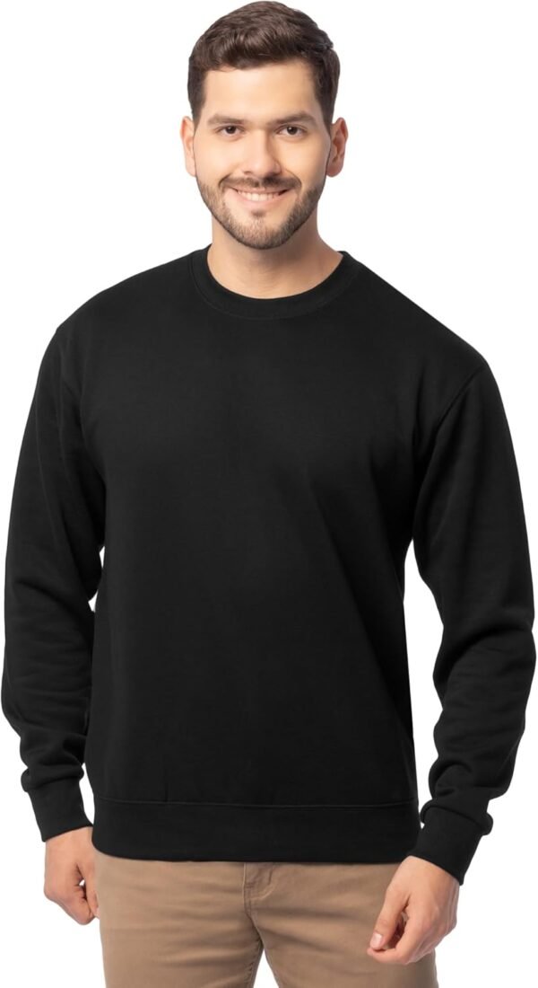 Men's Eversoft Fleece Crewneck Sweatshirts. Moisture Wicking & Breathable. Sizes S-4x