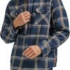 Men's Long Sleeve Sherpa Lined Shirt Jacket