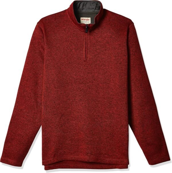 Men's Long Sleeve Fleece Quarter-Zip