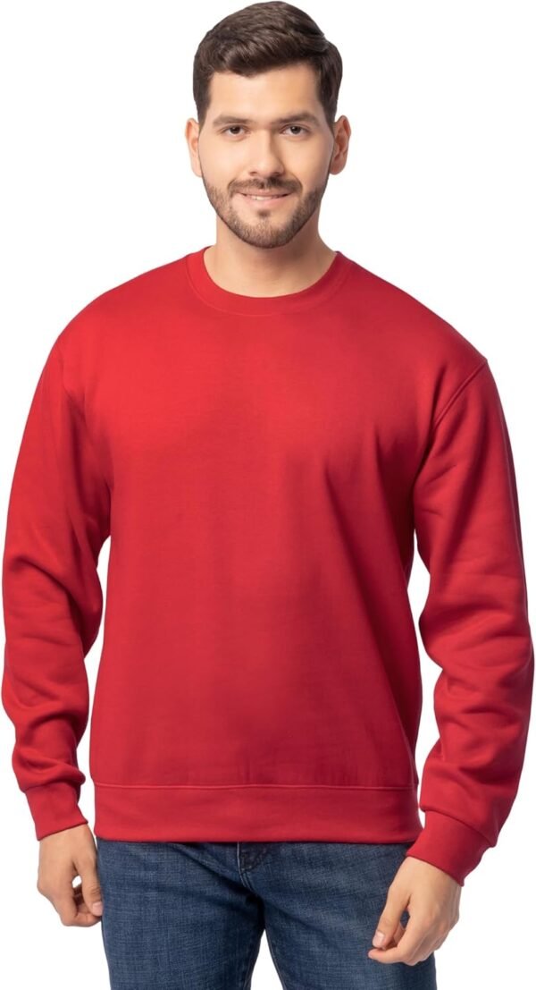 Men's Eversoft Fleece Crewneck Sweatshirts. Moisture Wicking & Breathable. Sizes S-4x