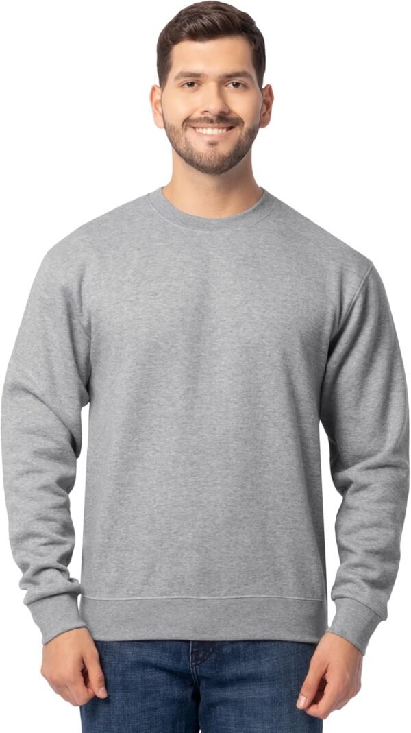 Men's Eversoft Fleece Crewneck Sweatshirts. Moisture Wicking & Breathable. Sizes S-4x