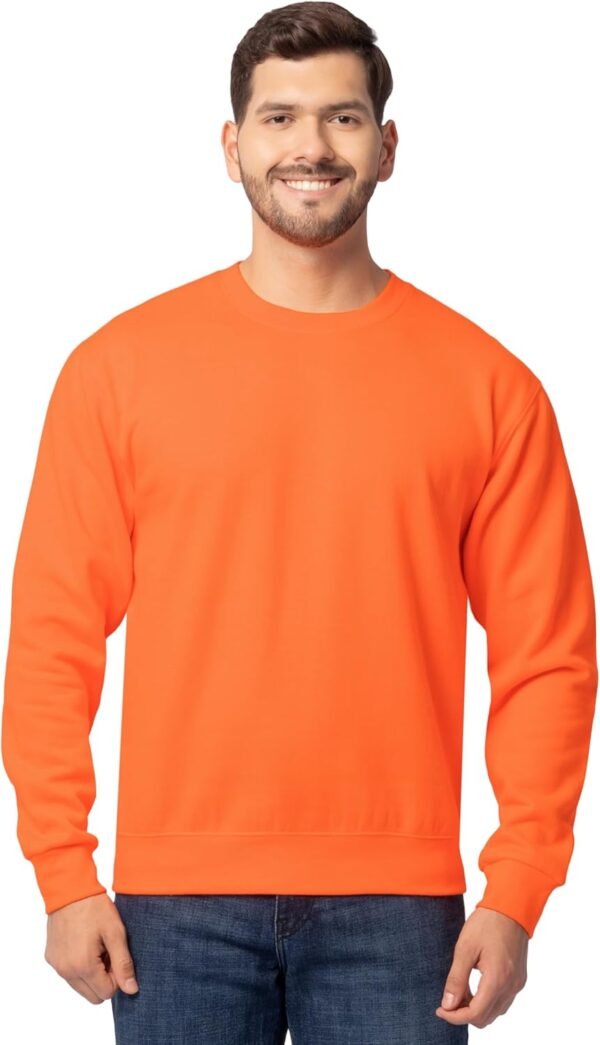 Men's Eversoft Fleece Crewneck Sweatshirts. Moisture Wicking & Breathable. Sizes S-4x