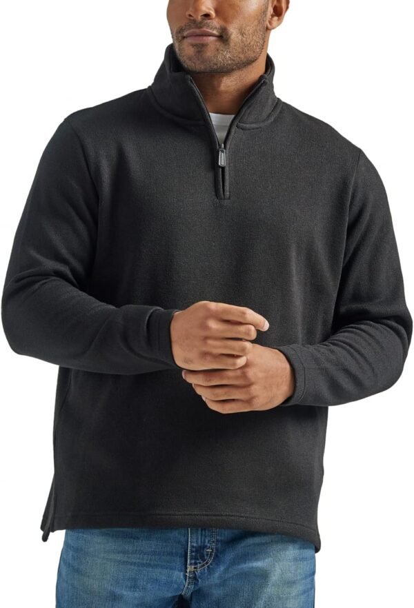 Men's Long Sleeve Fleece Quarter-Zip