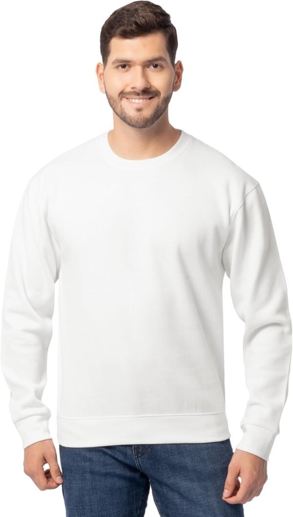Men's Eversoft Fleece Crewneck Sweatshirts. Moisture Wicking & Breathable. Sizes S-4x