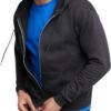 9db8e83e03734645ab6c17fe4415b8de Mens Zip-up Hoodie. Ecosmart Fleece Full-zip Hoodie for Men. Hooded Sweatshirt