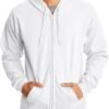 a2494f32a2554143a2c372a23ed921f6 Mens Zip-up Hoodie. Ecosmart Fleece Full-zip Hoodie for Men. Hooded Sweatshirt
