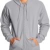 aea611daf8ff4bde99c08993168c73ff Mens Zip-up Hoodie. Ecosmart Fleece Full-zip Hoodie for Men. Hooded Sweatshirt