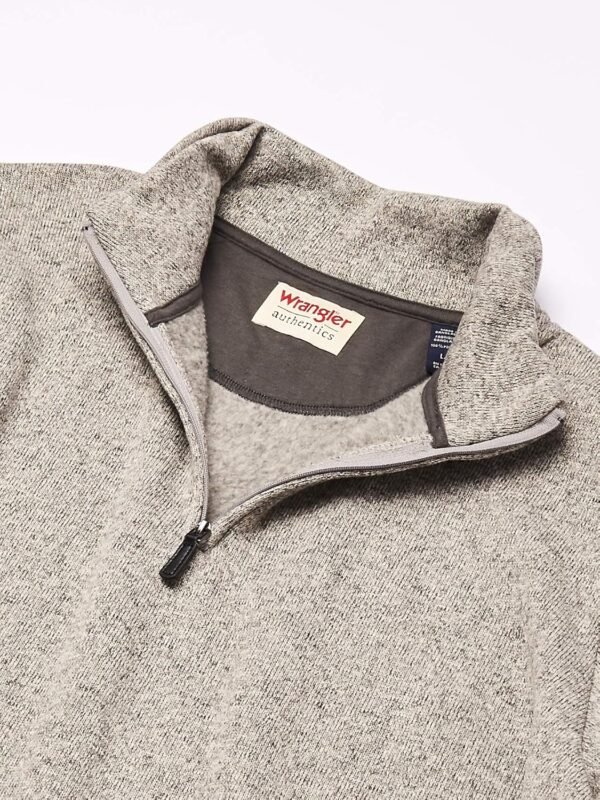 Men's Long Sleeve Fleece Quarter-Zip