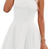 Summer Dresses for Women 2025 Elegant Classy A Line Business Casual Work Graduation Cocktail Short Dress