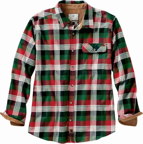 Legendary Whitetails Men's Flannel Shirt Long Sleeve Button Down 100% Cotton