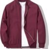 Men's Bomber Jacket Fashion Stylish Lightweight Windbreaker Spring Fall Casual Jackets for Men