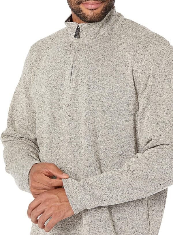 Men's Long Sleeve Fleece Quarter-Zip
