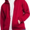 c98fa647bd2743019eb402b653842c2f Mens Zip-up Hoodie. Ecosmart Fleece Full-zip Hoodie for Men. Hooded Sweatshirt