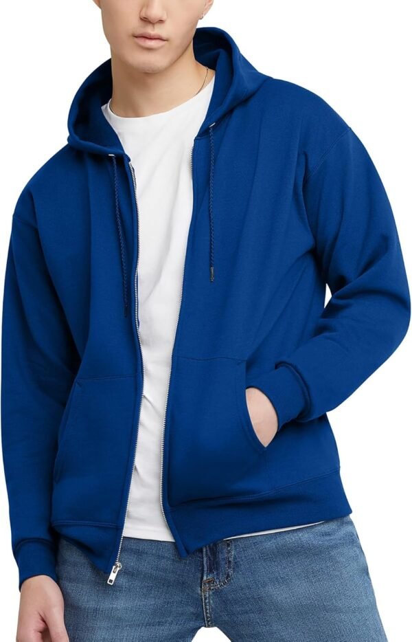 cc2e4eb8604040bf885e8f510b195ea3 Mens Zip-up Hoodie. Ecosmart Fleece Full-zip Hoodie for Men. Hooded Sweatshirt