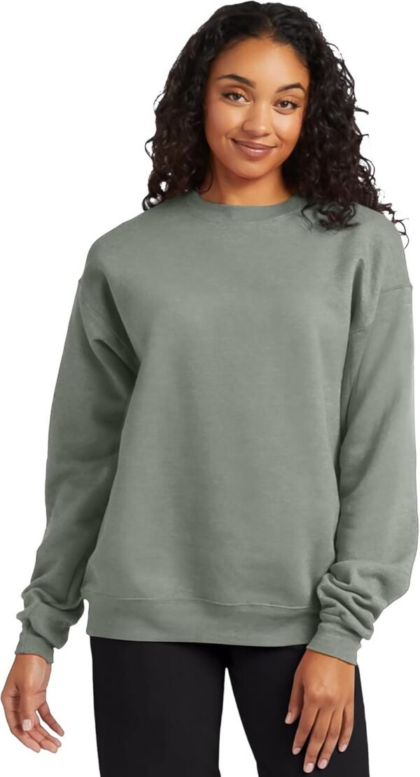 Men's Ecosmart Fleece Sweatshirt. Pullover Crewneck Sweatshirt. Big & Tall. 1 or 2 Pack