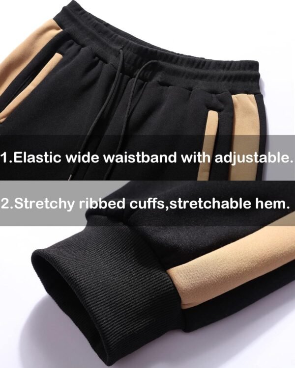 Men's 2 Pieces Tracksuits Running Sports Suits Drawstring Waistband Sweatsuit