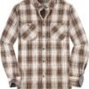 Mens Button Down Shirts Flannel Shirt Long Sleeve