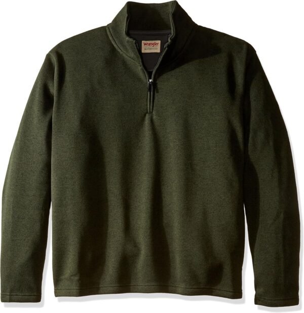 Men's Long Sleeve Fleece Quarter-Zip