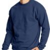 Men's Ecosmart Fleece Sweatshirt. Pullover Crewneck Sweatshirt. Big & Tall. 1 or 2 Pack